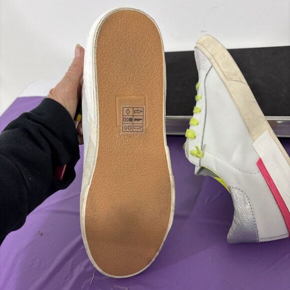 Dolce Vita Women's Zina Sneakers NEON MULTI LEATHER Sz 10 - Picture 11 of 13